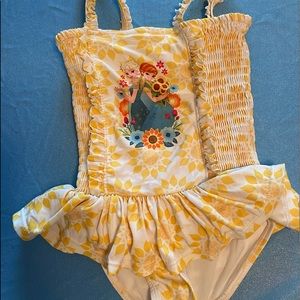 Disney frozen yellow bathing suit